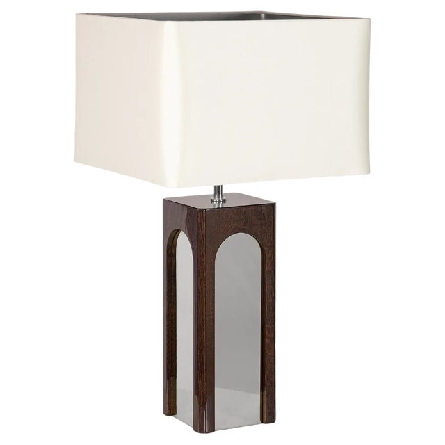 Metropolitan Oak Table Lamp by Insidherland For Sale