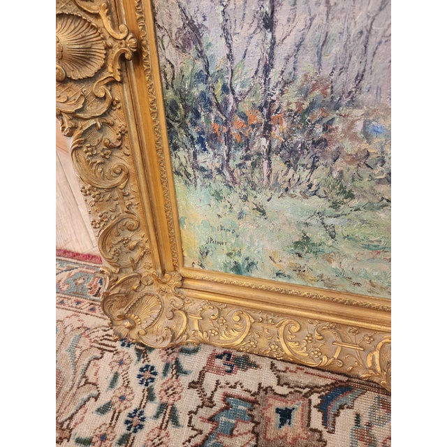 Impressionist Landscape Painting by Palmer For Sale - Image 15 of 17