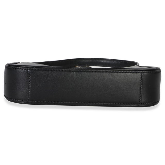 2020s Black Smooth Calfskin Mini Le 5 A 7 Hobo For Sale - Image 5 of 8