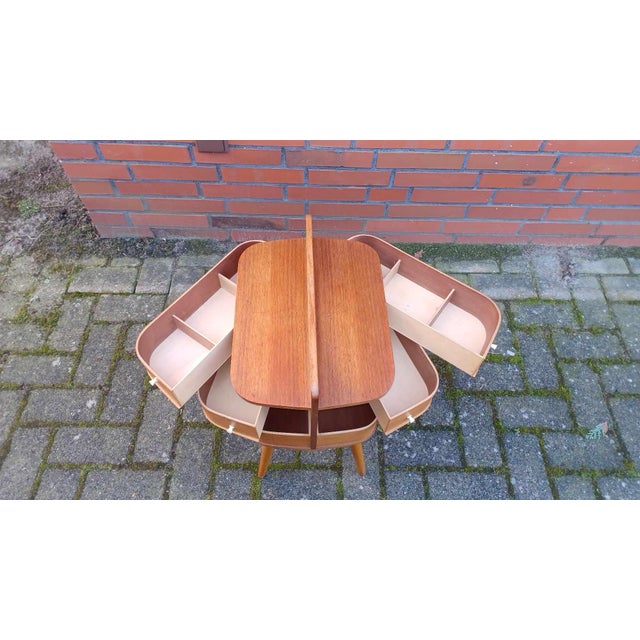 Danish Sewing Box in Teak, 1960s For Sale - Image 17 of 18