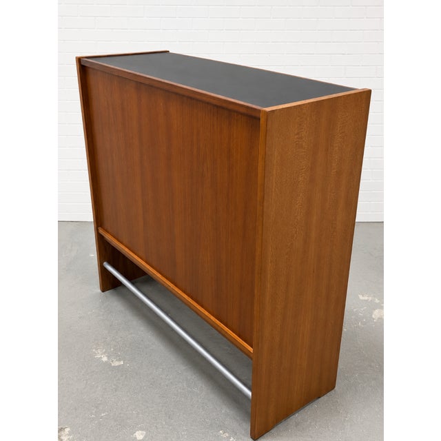 Mid Century Modern Danish Teak Dry Bar Cabinet by Poul Heltborg, C. 1960’s For Sale - Image 12 of 15