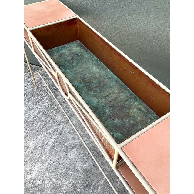 Late 20th Century Vintage Neoclassical Copper Dry Sink For Sale - Image 5 of 12