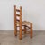 Wood 1950s French Wood and Woven Chairs Attributed to Charles Dudouyt, Set of 4 For Sale - Image 7 of 11
