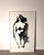 Metal Maurits Van Saene, Nude Figurative Composition, 20th Century, Lithograph, Framed For Sale - Image 7 of 7