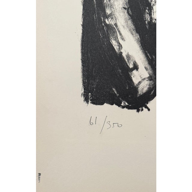 Arbit Blatas, Lithuanian French Artist Arbit Blatas Lithograph Jacques Lipchitz Ecole D'Paris, 1962 For Sale In Miami - Image 6 of 6