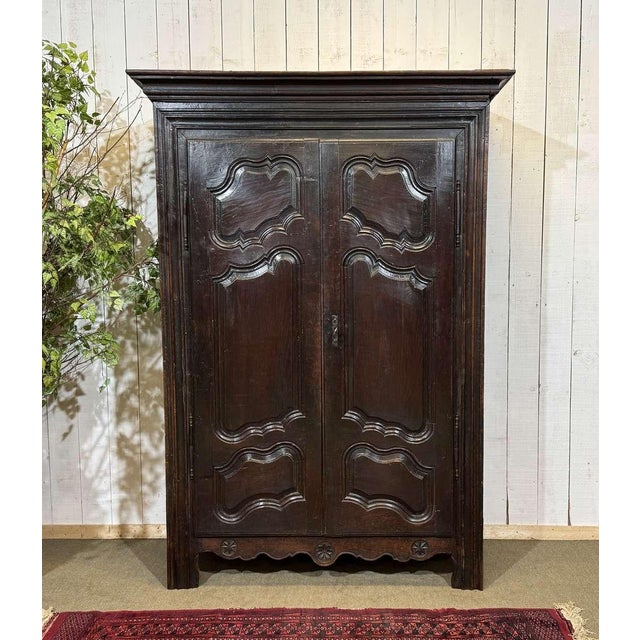 18th Century Oak Wardrobe For Sale - Image 18 of 18