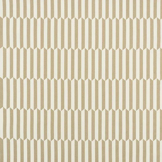 An endlessly versatile, chevron-like take on traditional stripes, rendered on sturdy Cotton. Use it in continuous lengths...