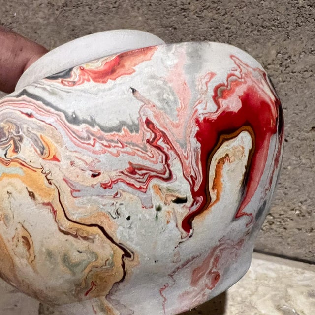 Nemadji Ceramic Indian Red Art Pottery Native Vase Moose Lake For Sale In San Diego - Image 6 of 8