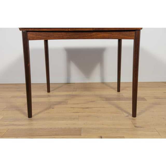 Mid-Century Danish Extendable Rosewood Dining Table, Denmark, 1960s For Sale - Image 18 of 18
