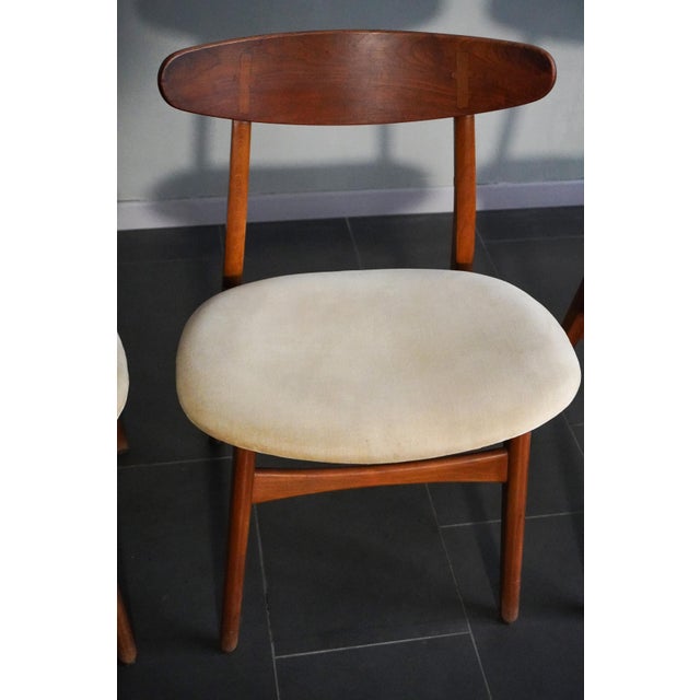 CH30 Chairs by Hans J. Wagner for Carl Hansen, 1960s, Set of 4 For Sale - Image 12 of 18