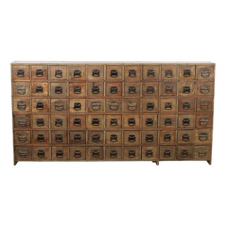 20th Century Trade Furniture with 66 Drawers For Sale