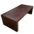 Large French Faux Crocodile Pressed Leather Coffee Table, 1970s For Sale - Image 4 of 6