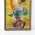 Yellow Modernist Ceramic Tile Wall Plaque of Sunflowers Signed Gilbert Valentin For Sale - Image 8 of 13