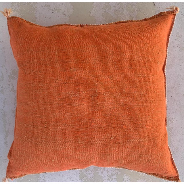Berber Tribes of Morocco Moroccan Silk Sabra Pillows Cover - a Pair For Sale - Image 4 of 9