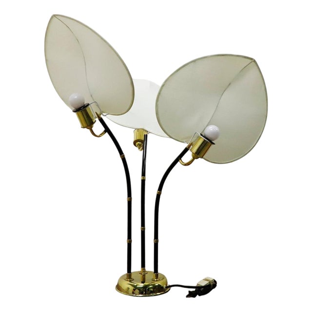 1960s Palm Tree Table Lamp by Arturo Pani For Sale