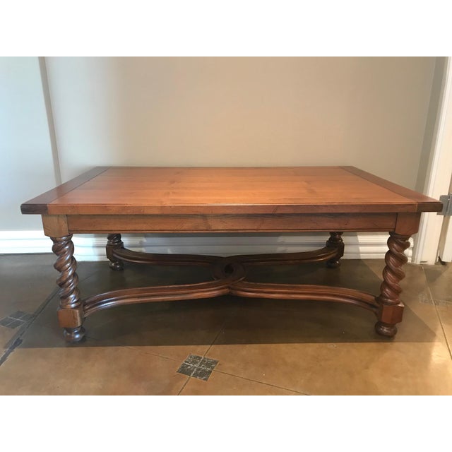 Traditional Handcrafted Custom Wood Cocktail Table Chairish