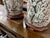 Vintage Pink Porcelain Cherry Blossom Lamps, a Pair For Sale - Image 10 of 11