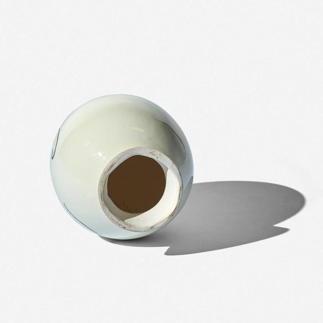 1970s Vintage Ceramic Egghead For Sale - Image 5 of 7