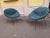 Minoletta Armchairs in Green Fabric by Augusto Bozzi for Saporiti, 1950s, Set of 2 For Sale - Image 6 of 14