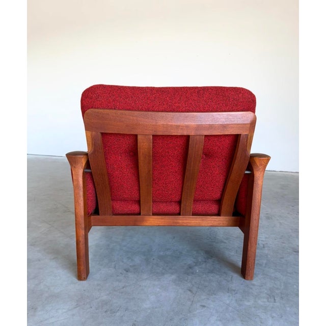 Cado Danish Modern Arne Vodder for Cado Teak Lounge Chair For Sale - Image 4 of 11