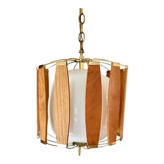 Mid Century Modern Pendant Light For Sale