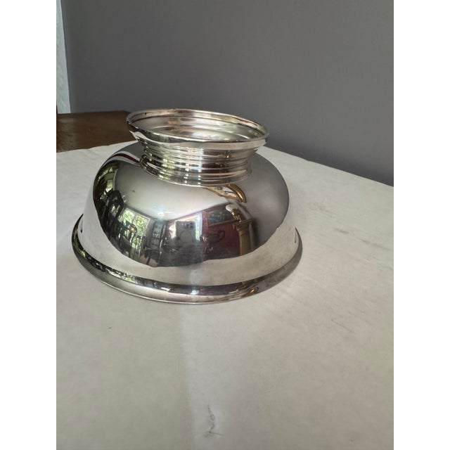 Vintage silverplate bowl Crafted by Gorham made in USA Wonderful for fruit, rolls, side dishes, or tabletop displays or...