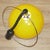 Pendulum Pendant in Yellow Plastic and Chrome, 1970s For Sale - Image 10 of 12