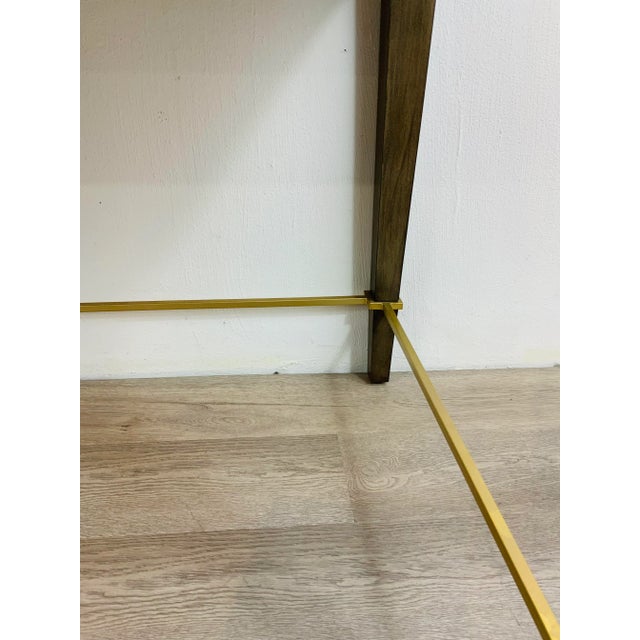 2020s Currey & Co. Modern Medium Wood Verona Chanerelle Writing Desk Prototype For Sale - Image 5 of 9