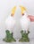 Traditional Vintage Ceramic Italian Cockatoo Pair For Sale - Image 3 of 6