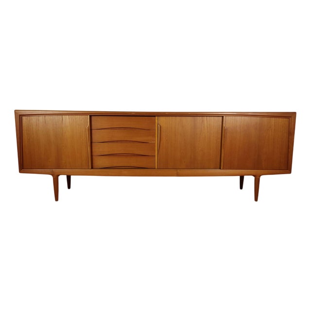 Vintage Danish Sideboard by Axel Christiansen for ACO Møbler, 1960s For Sale