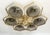 Brown 21st Century Hive Satin Brass Smoky Bubbles Murano Flush Mount by Fabio LTD For Sale - Image 8 of 9