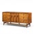 Mid-Century Modern Broyhill Brasilia Mid Century Walnut and Brass 9-Drawer Lowboy Dresser For Sale - Image 3 of 9