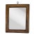Mid 20th Century Small Borghese Gilt Wood Mirror For Sale