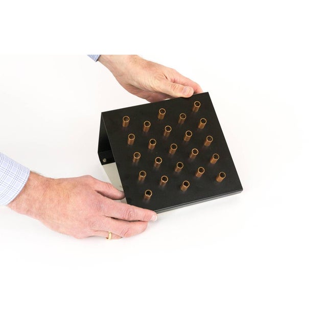 1960s Metal and Copper Clair-Obscur Wall Lamp from Raak, 1960s For Sale - Image 5 of 6