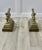 Victorian Brass Andirons or Fire Dogs, Set of 2 For Sale - Image 3 of 5