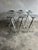 Industrial Industrial Aluminium Bar Stools, Set of 6 For Sale - Image 3 of 8