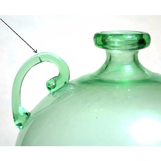 1920s Murano Glass Soffiati Vase by Vittorio Zecchin for MVM, 1920s For Sale - Image 5 of 7