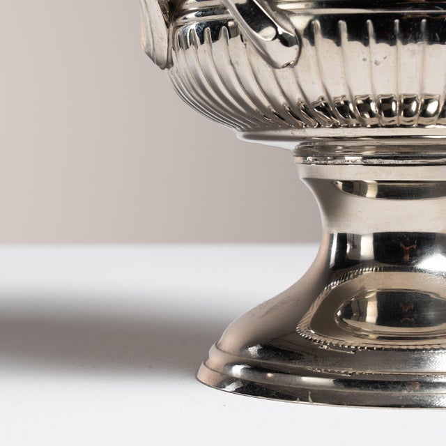 Mid 20th Century France Neoclassical Silver Ice Bucket For Sale - Image 4 of 15