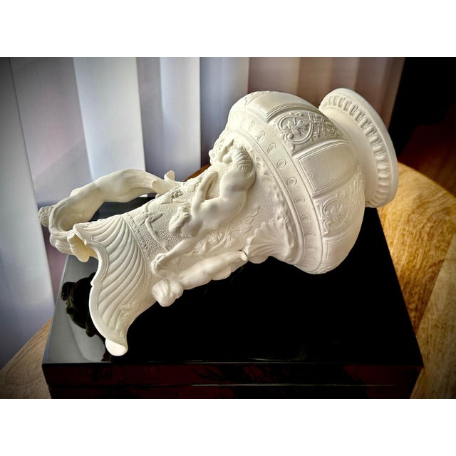 Swedish Neoclassical Creamware Jug from Gustafsberg, Late 19th Century For Sale - Image 10 of 18