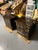 Pair of Vintage Korean Brass-Mounted Elm Wood Tansu Nightstands / Side Tables / Cabinets For Sale - Image 9 of 10
