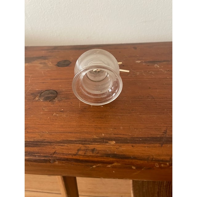 Art Deco Vintage Glass Match-Striker For Sale - Image 3 of 4