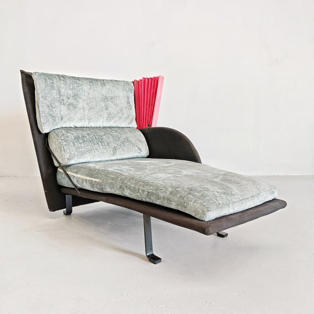Miranda Lounge Chair by Paolo Nava for Flexform, 1980s, in Flawless conditions. Designed 1980 to 1989 This piece has an...
