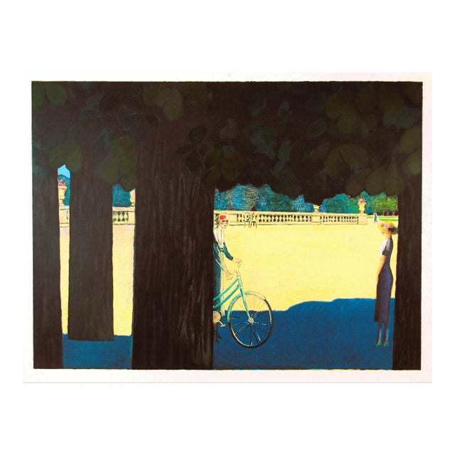 Jean-Pierre Cassigneul, Paroles Dans un Parc, 1989 For Sale