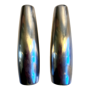 1960s Stainless Steel Salt & Pepper Shakers by Jens Quistgaard for Dansk Design - A Pair