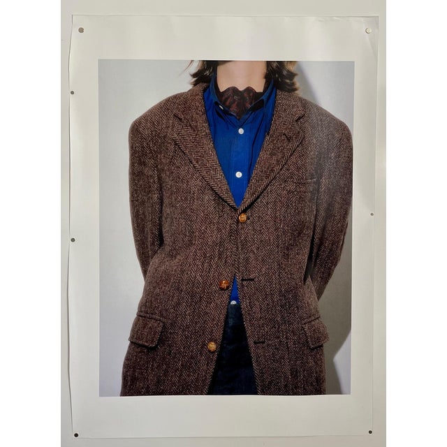 Brown African American Large Vintage Color Photograph Dandy C Print Photo Ike Ude, c.1999 For Sale - Image 8 of 8