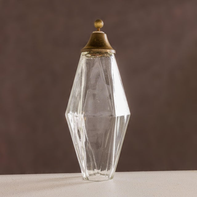 Poliedri Chandelier by Carlo Scarpa for Venini, Italy, 1960s For Sale - Image 12 of 13