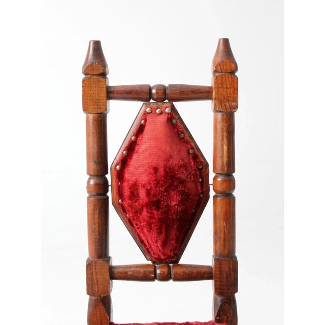Mid Century Mexican Hacienda Children's Chair For Sale - Image 11 of 11