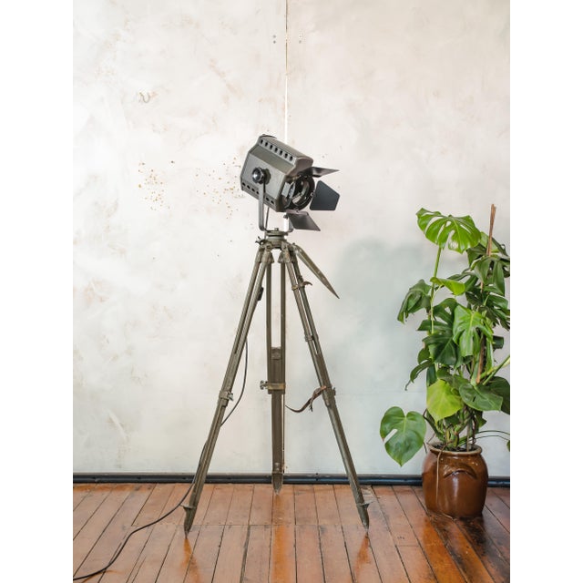 Industrial Industrial Studio Spotlight Floor Lamp from ADB, Belgium, 1960s For Sale - Image 3 of 16