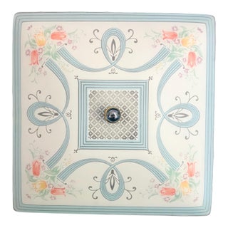 1940s Walled Garden Ceiling Light For Sale
