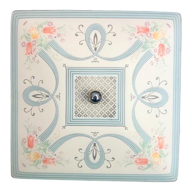 1940s Walled Garden Ceiling Light For Sale